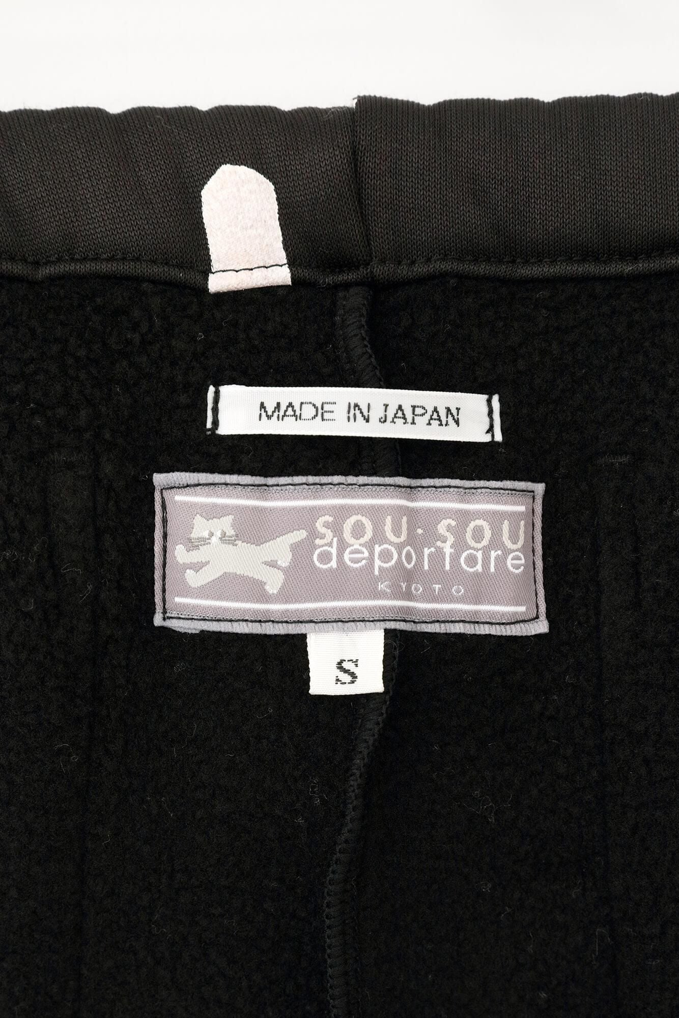 裏起毛フリース BIKEパンツ／SO-SU-U 濡羽色（ぬればいろ）