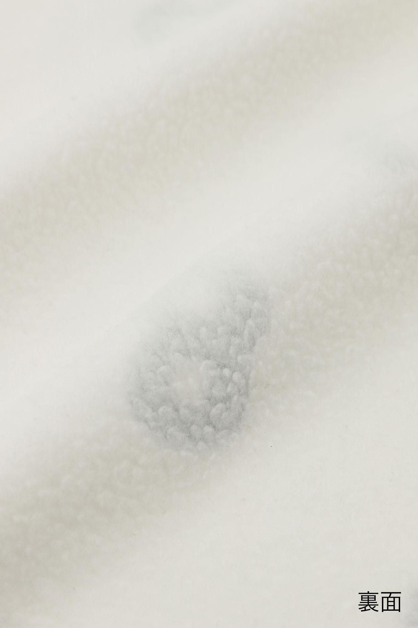 Fleece Brushed Lining H.W.S ZIP UP Blouson／SO-SU-U White 