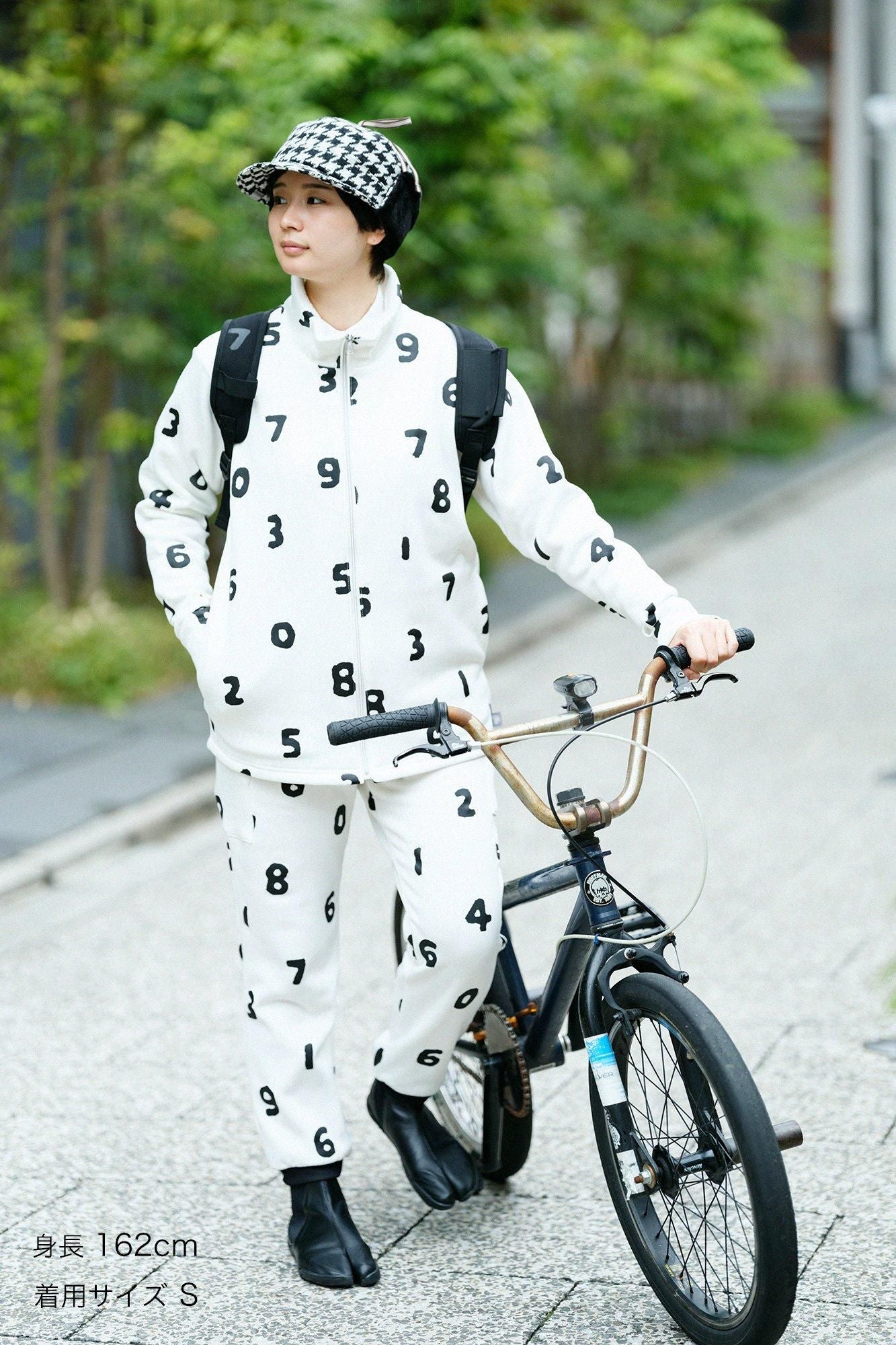 Fleece Brushed Lining H.W.S ZIP UP Blouson／SO-SU-U White 