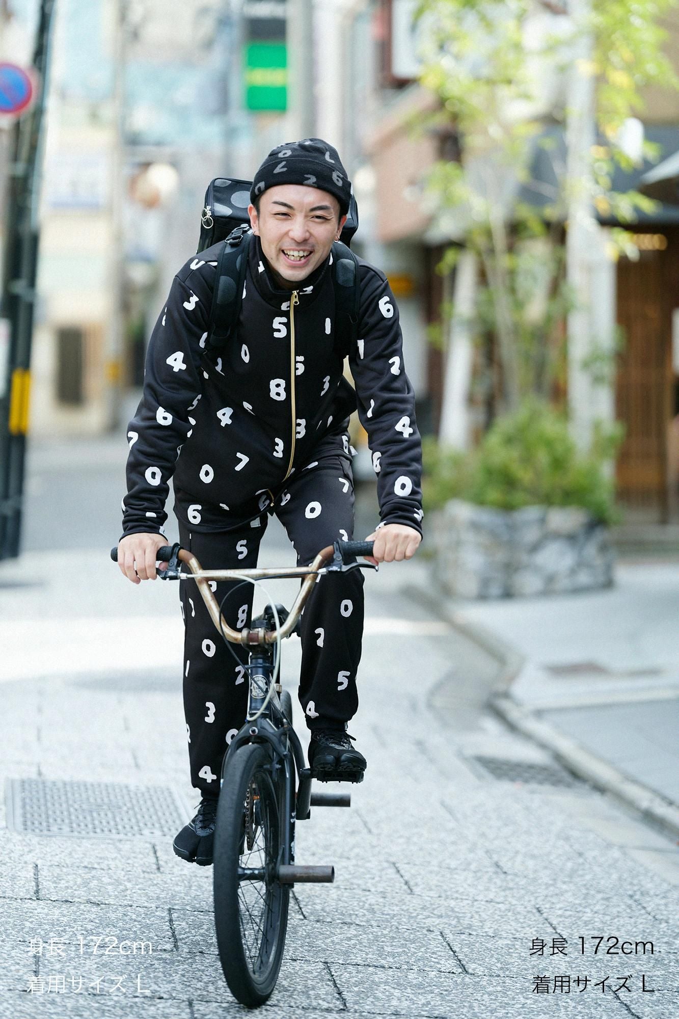 Fleece Brushed Lining H.W.S ZIP UP Blouson／SO-SU-U Black 