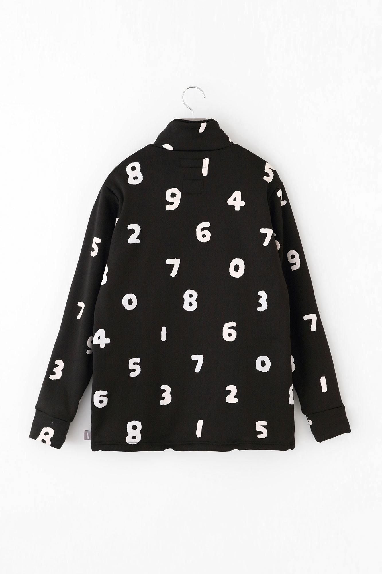 Fleece Brushed Lining H.W.S ZIP UP Blouson／SO-SU-U Black 