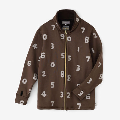 Fleece Brushed Lining H.W.S ZIP UP Blouson／SO-SU-U Brown 