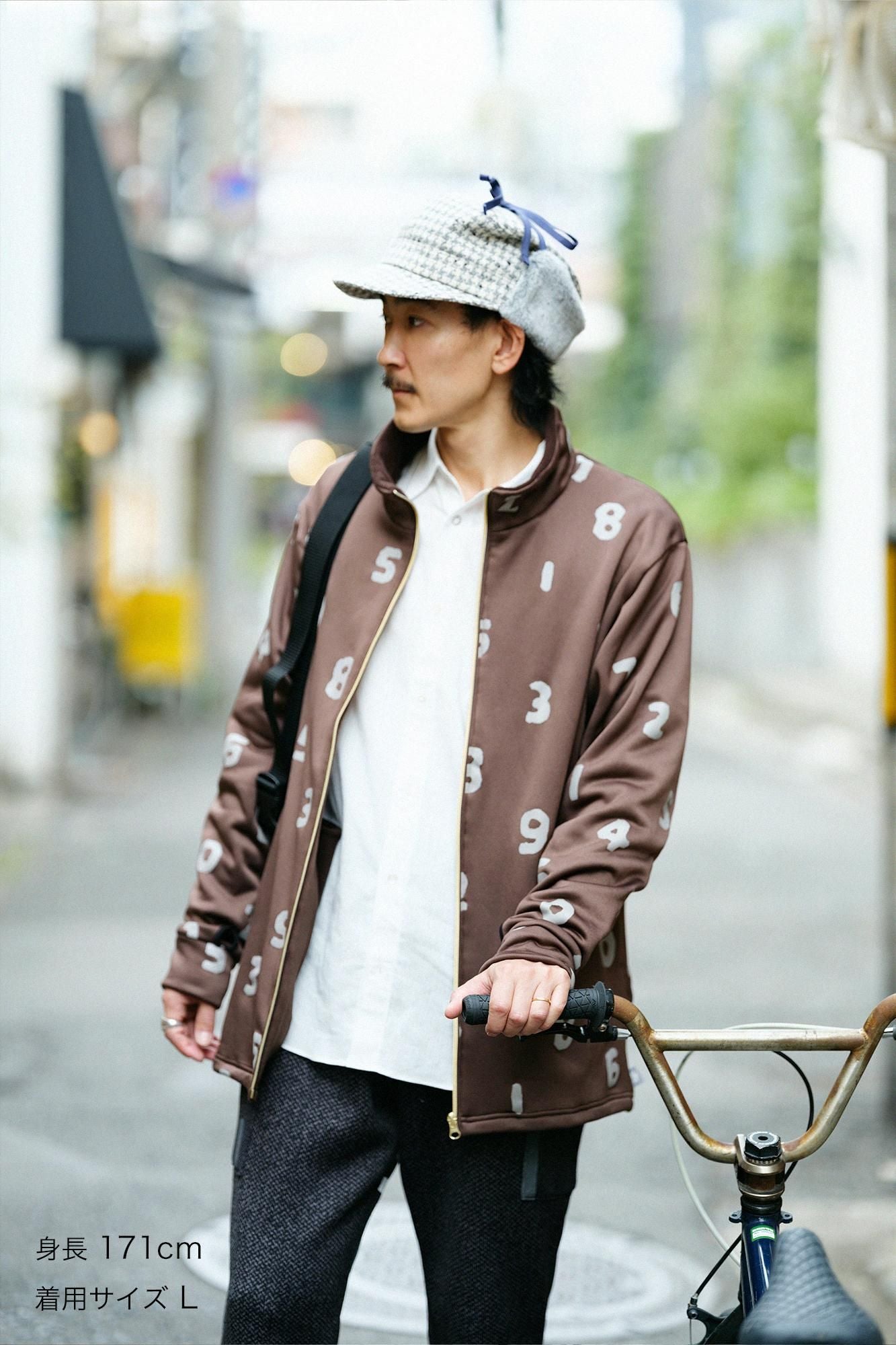 Fleece Brushed Lining H.W.S ZIP UP Blouson／SO-SU-U Brown 