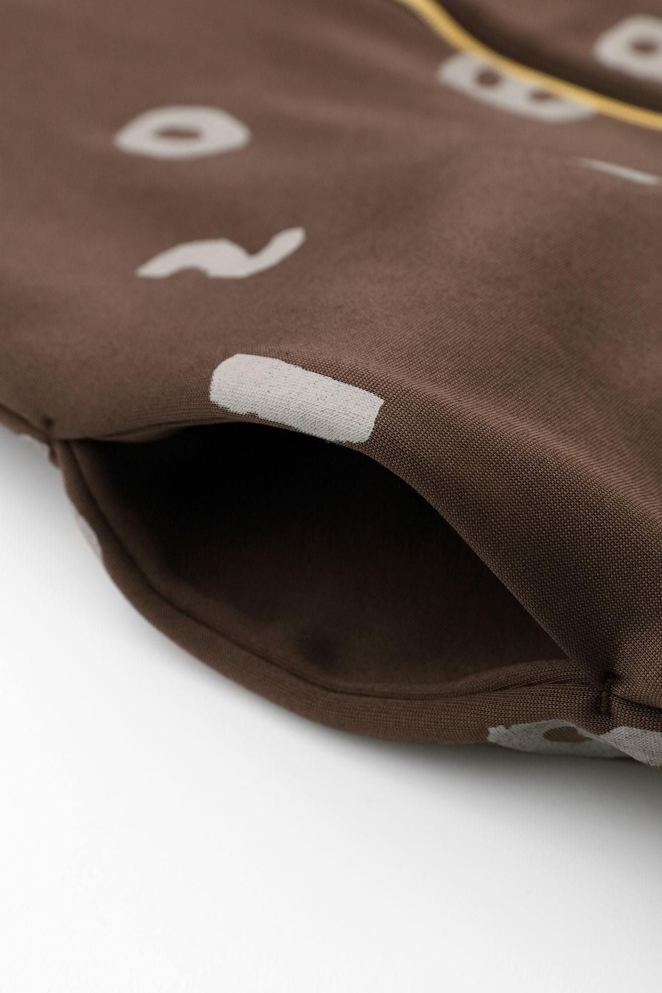 Fleece Brushed Lining H.W.S ZIP UP Blouson／SO-SU-U Brown 