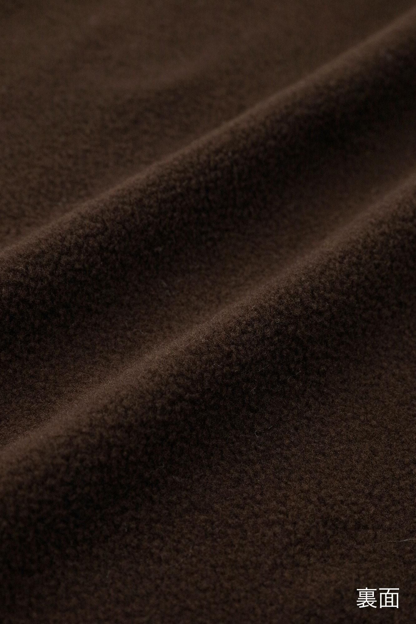 Fleece Brushed Lining H.W.S ZIP UP Blouson／SO-SU-U Brown 