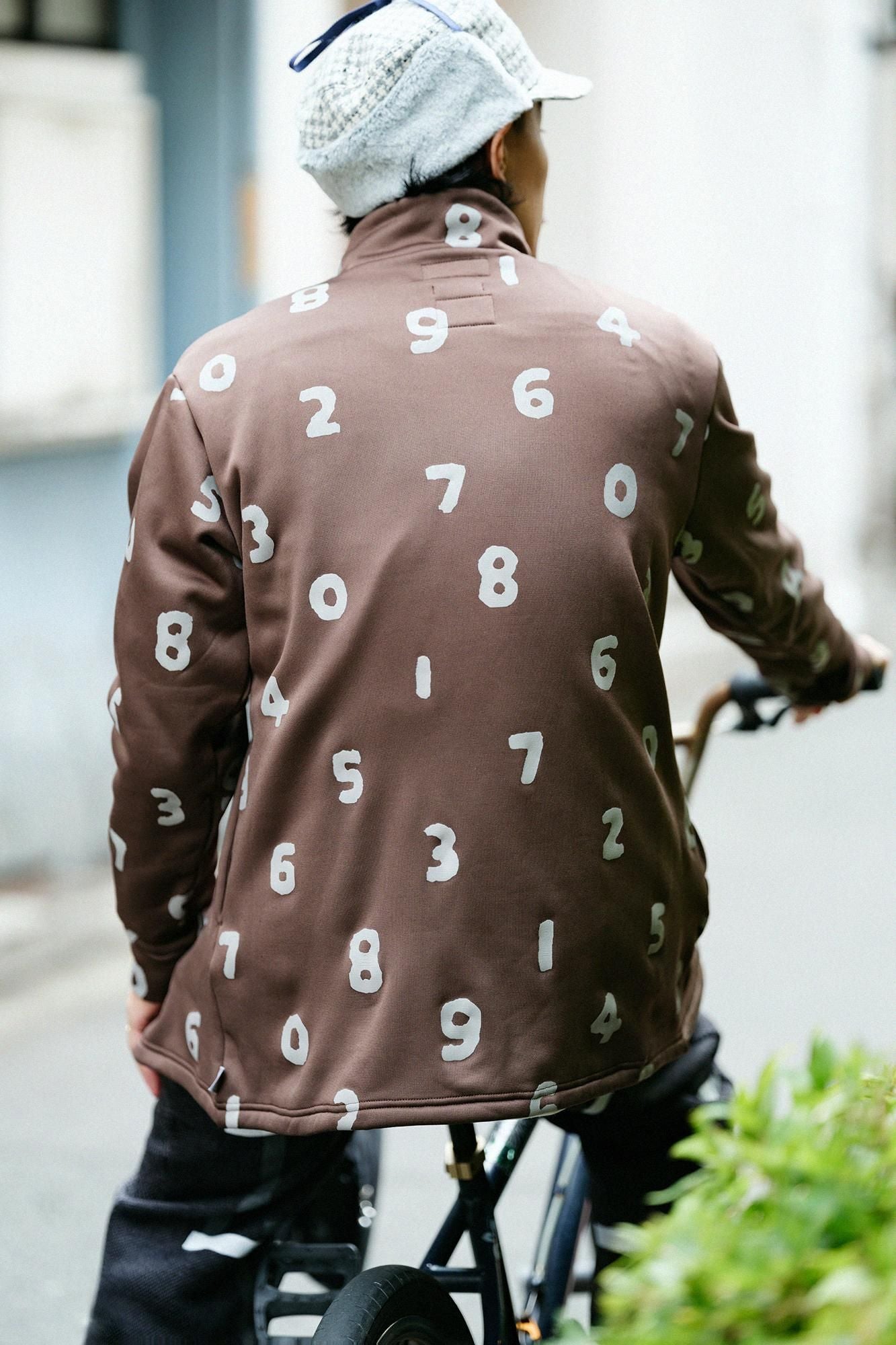 Fleece Brushed Lining H.W.S ZIP UP Blouson／SO-SU-U Brown 