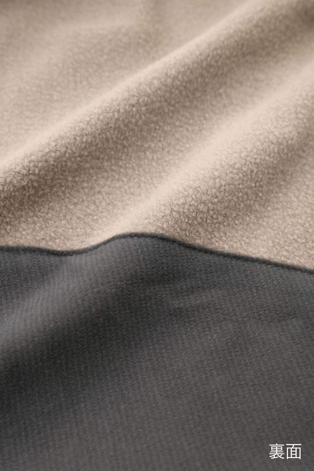 Gebürstetes Fleecefutter ZIP UP Parka/SO-SU-U grauweiß