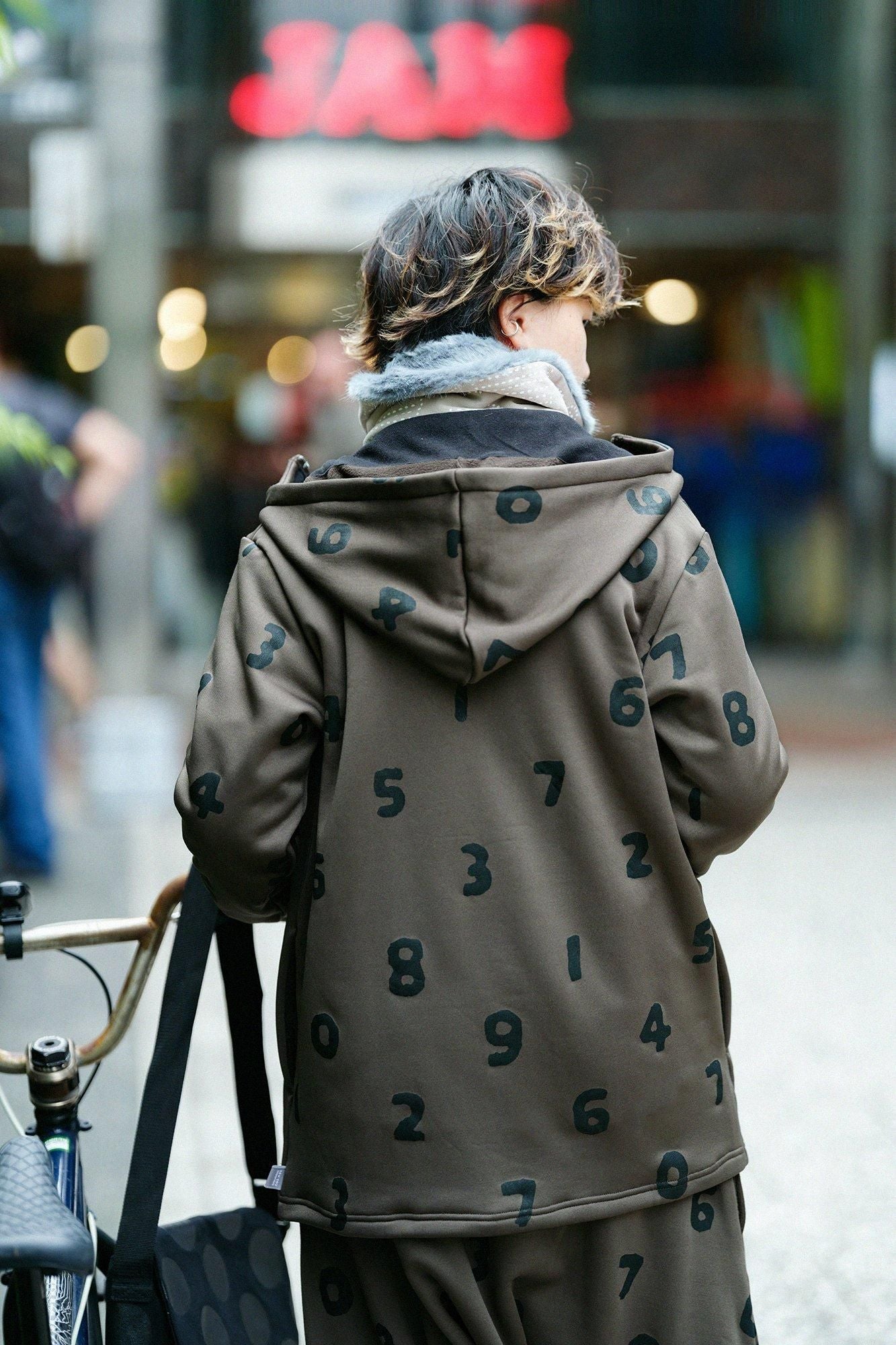 【◯预购】内起绒抓绒ZIP UP连帽外套／SO-SU-U十数深茶色（※预计于12月2日左右发货）