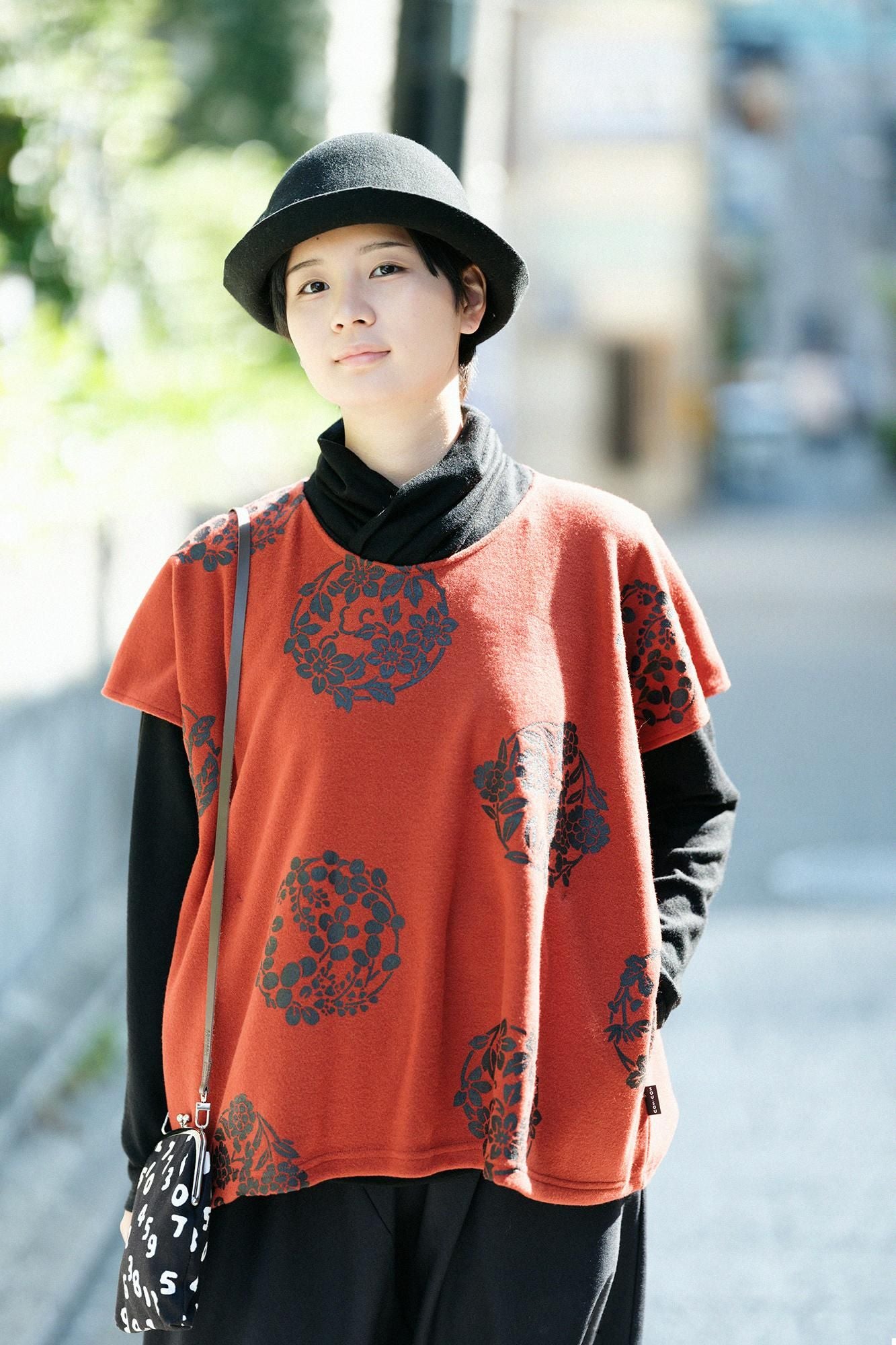 Leather Shoulder Strap for Gamaguchi 110cm/ Brown