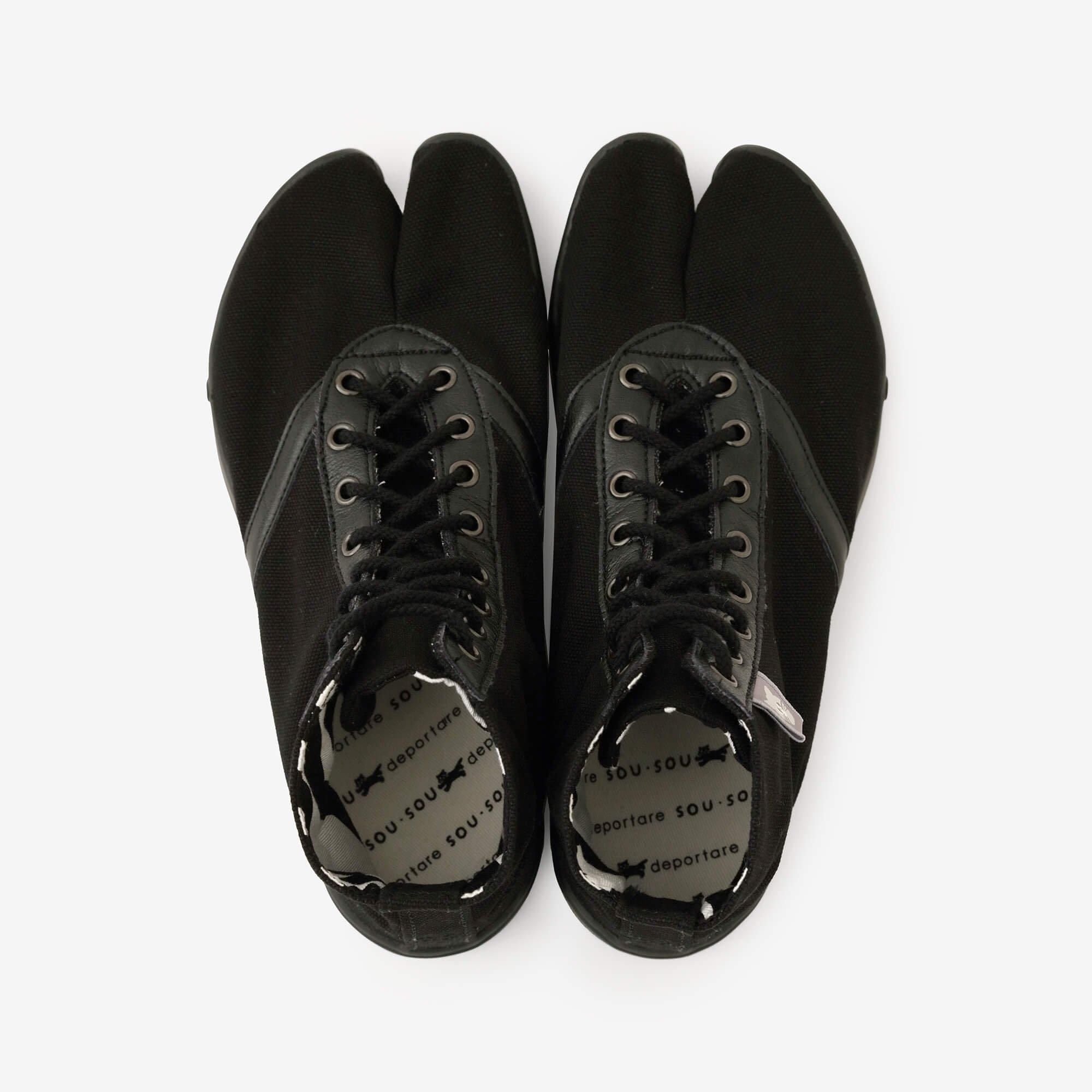 分趾足袋運動鞋HI平假名鞋底/黑色