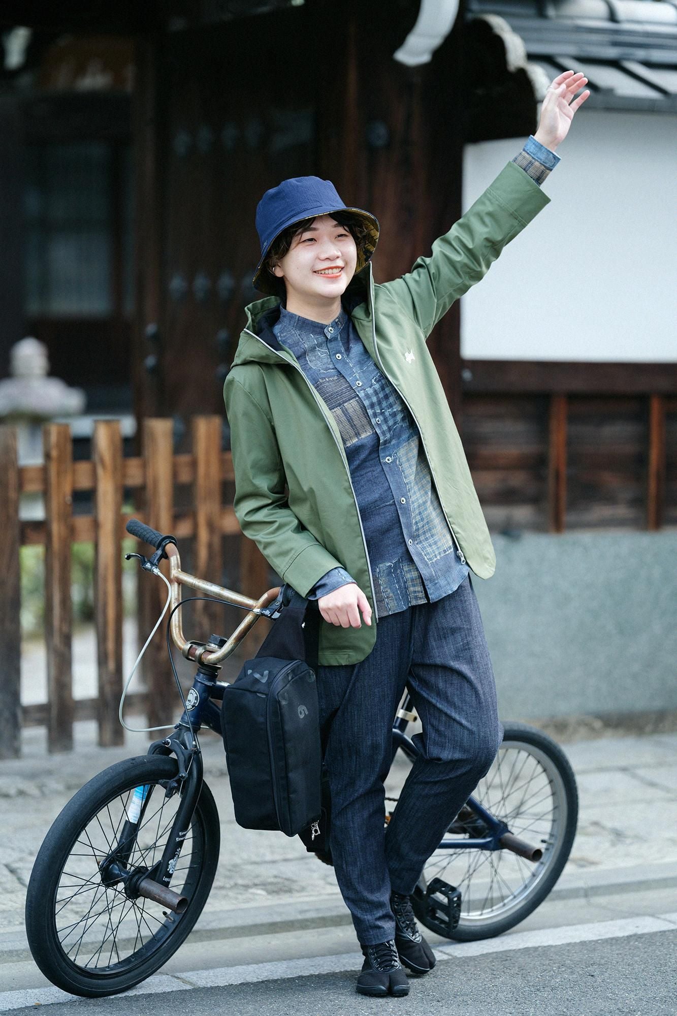 分趾足袋運動鞋HI平假名鞋底/黑色