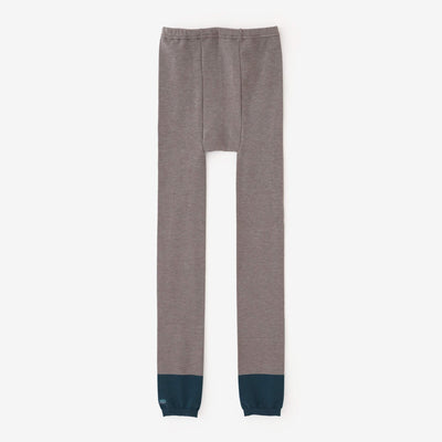 C.C deportare 內搭褲・腳踝長度／石灰色×深海軍藍