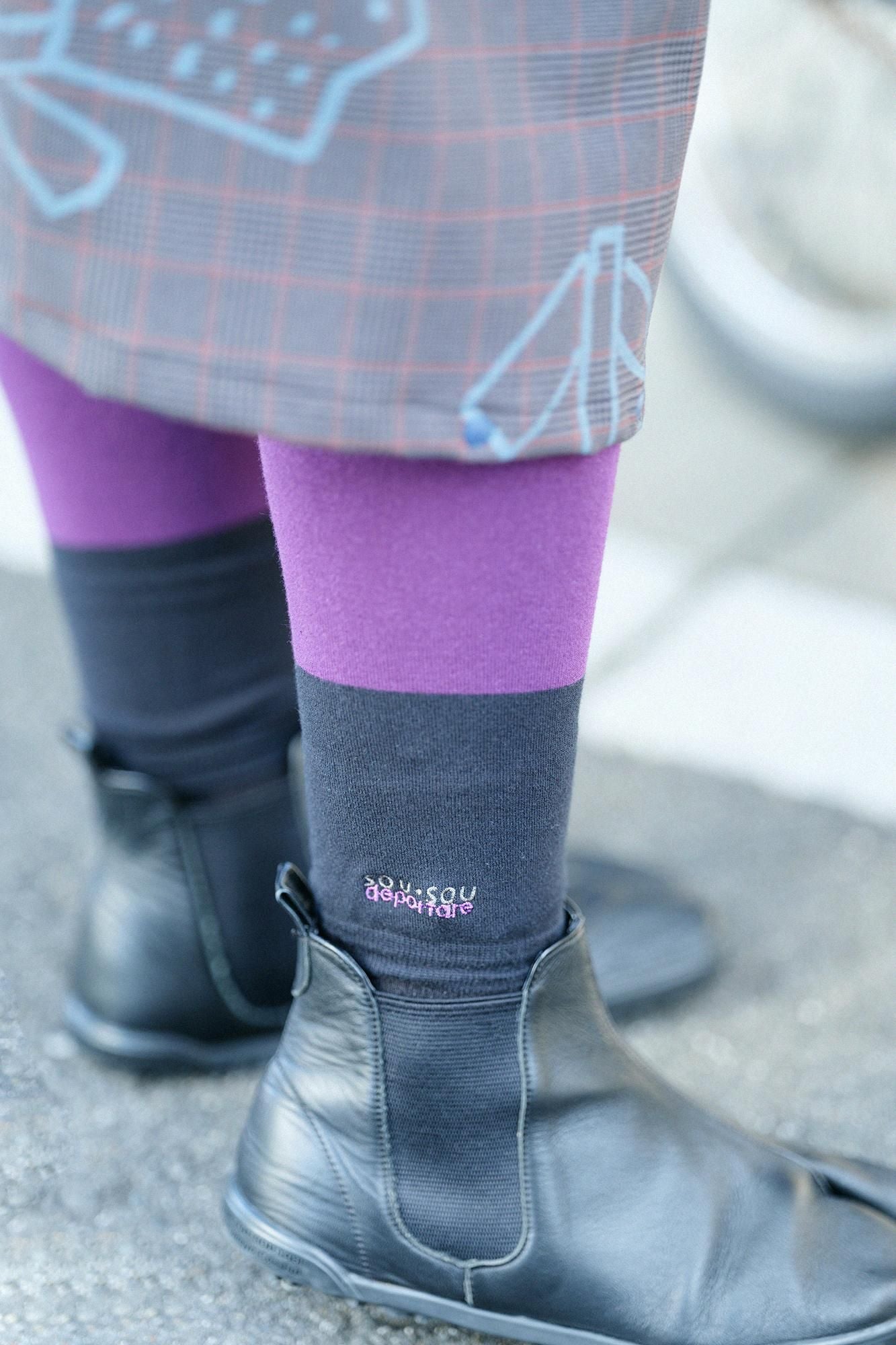 C.C Deportare 레깅스 발목/Pansy x Black Navy