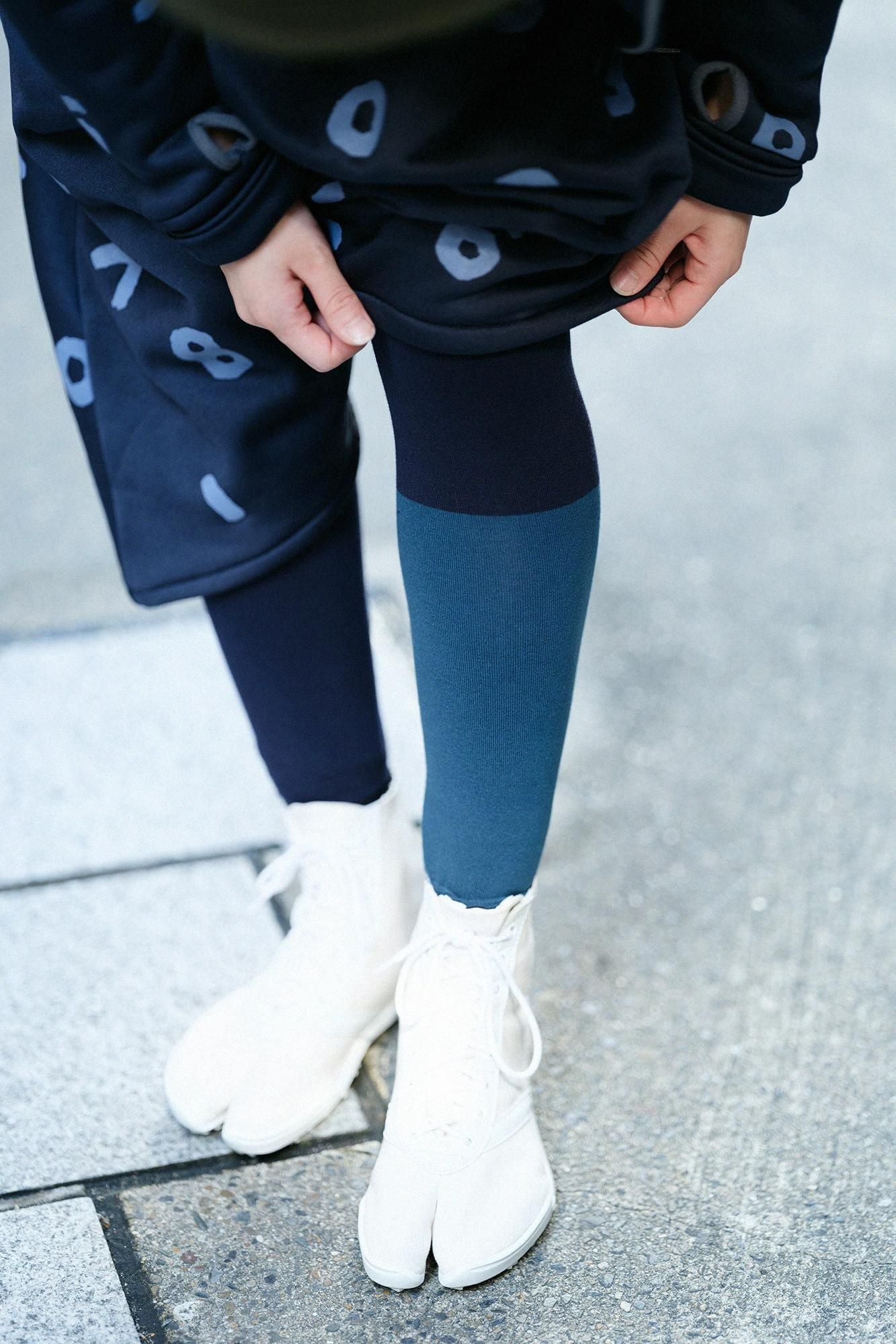 T.C Deporare Leggings / Navy x Deep Marine