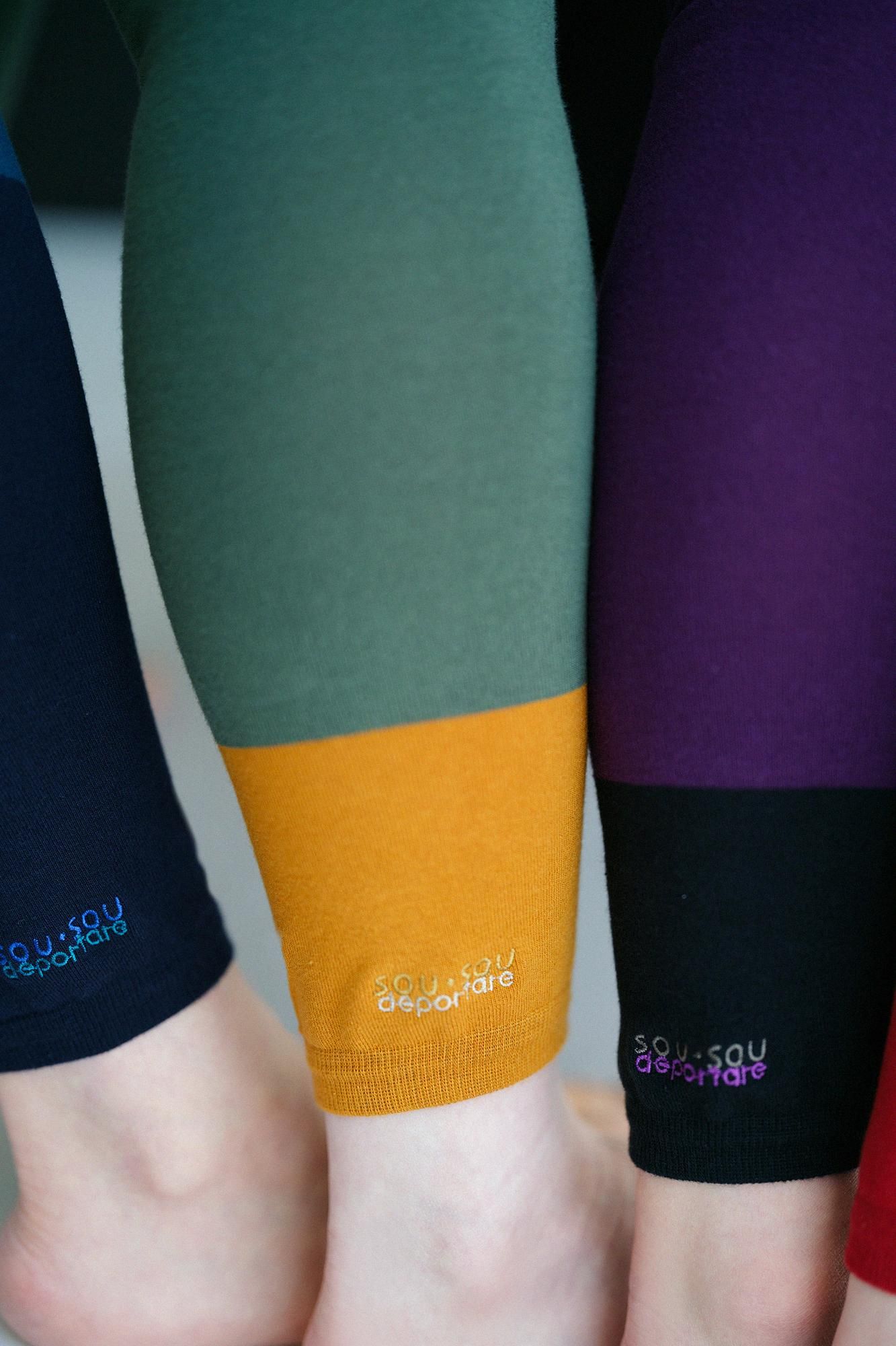 T.C Deporare Leggings / Navy x Deep Marine