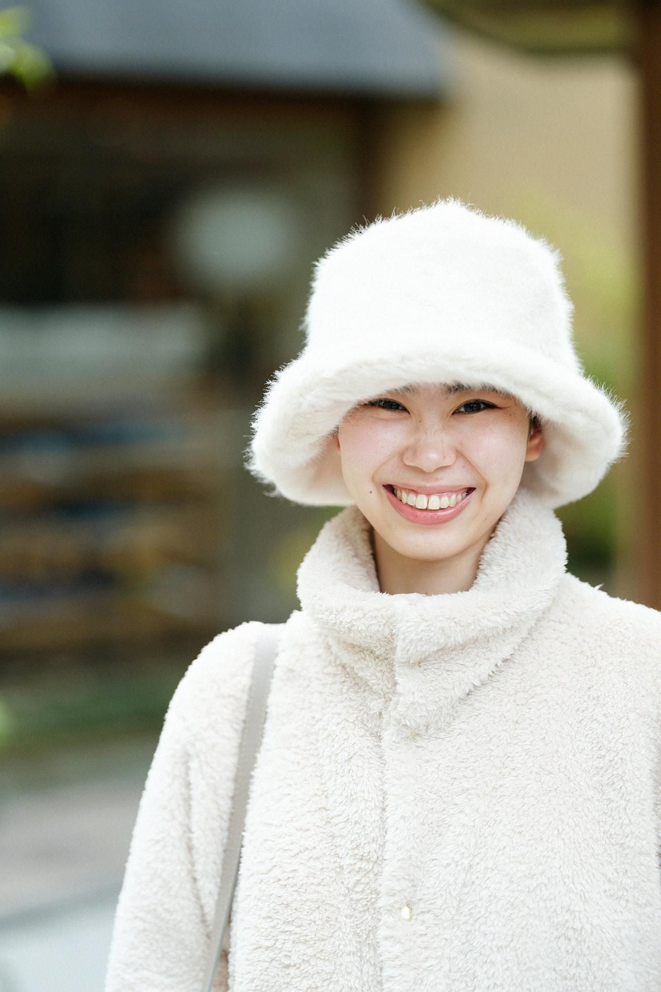 【Pre-order】Boa Robe／Creamy-white（※Scheduled to be shipped around Dec 9）