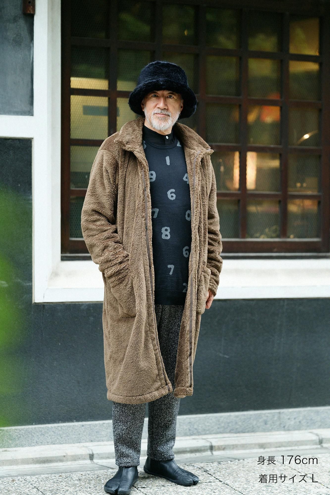 【Pre-order】Boa Robe／Deep Tea Brown（※Scheduled to be shipped around Dec 9）