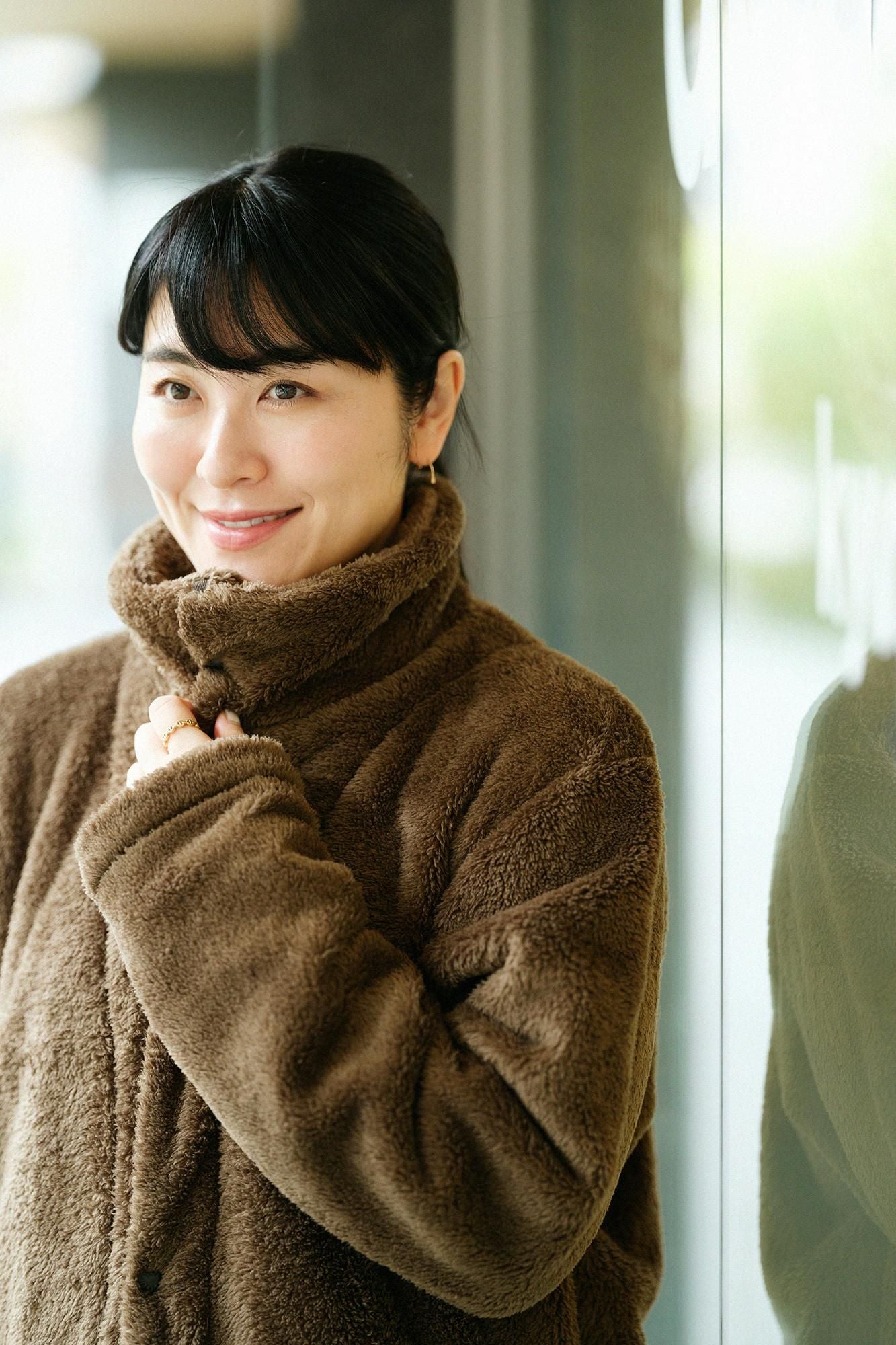 【Pre-order】Boa Robe／Deep Tea Brown（※Scheduled to be shipped around Dec 9）