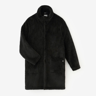 【官網先行販售】仿毛長袍/黑色（*預定12月9日左右發貨）