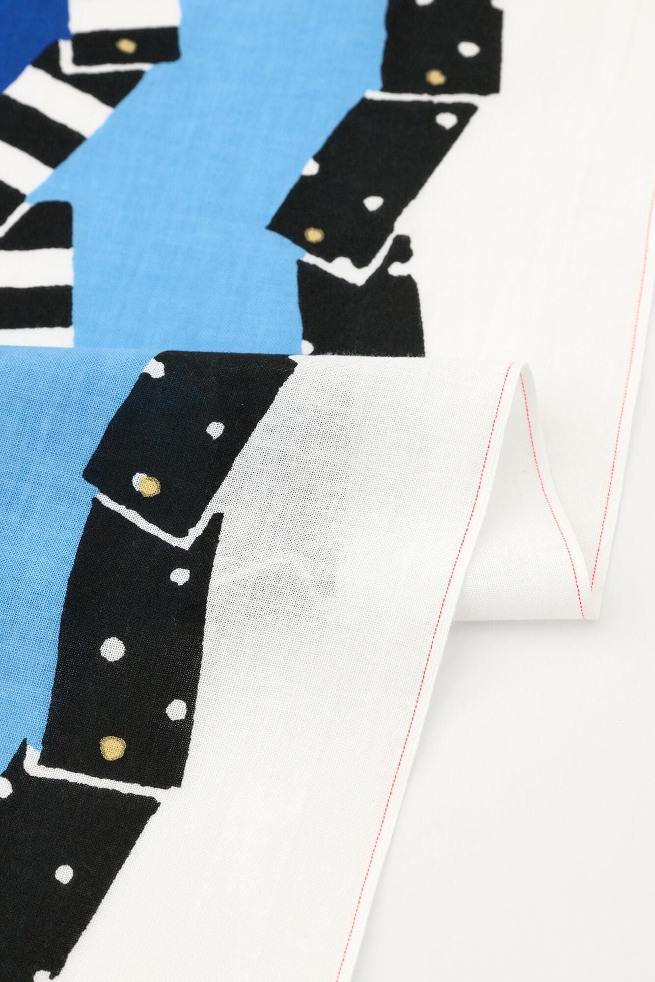 伊勢木綿 textile手ぬぐい／干支 巳（み）令和7年