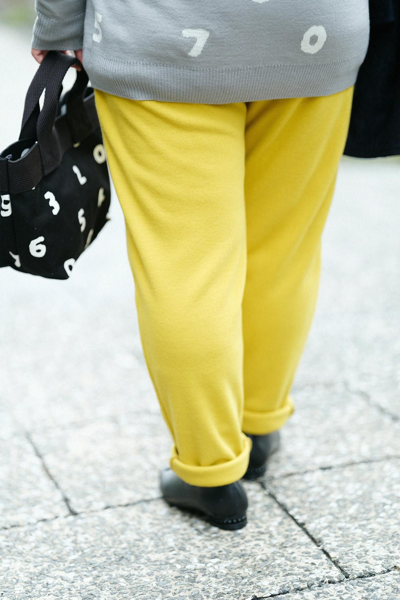 【online한정】멜턴이지 테이퍼드 팬츠 이지 테이퍼드 팬츠/danpopoiro