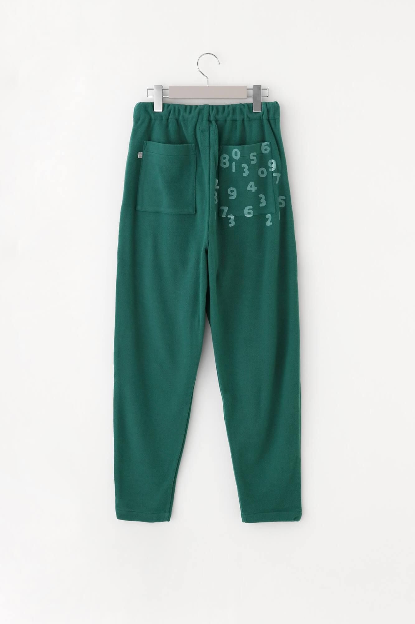 멜턴이지 테이퍼드 팬츠 이지 테이퍼드 팬츠／짙은 초록색