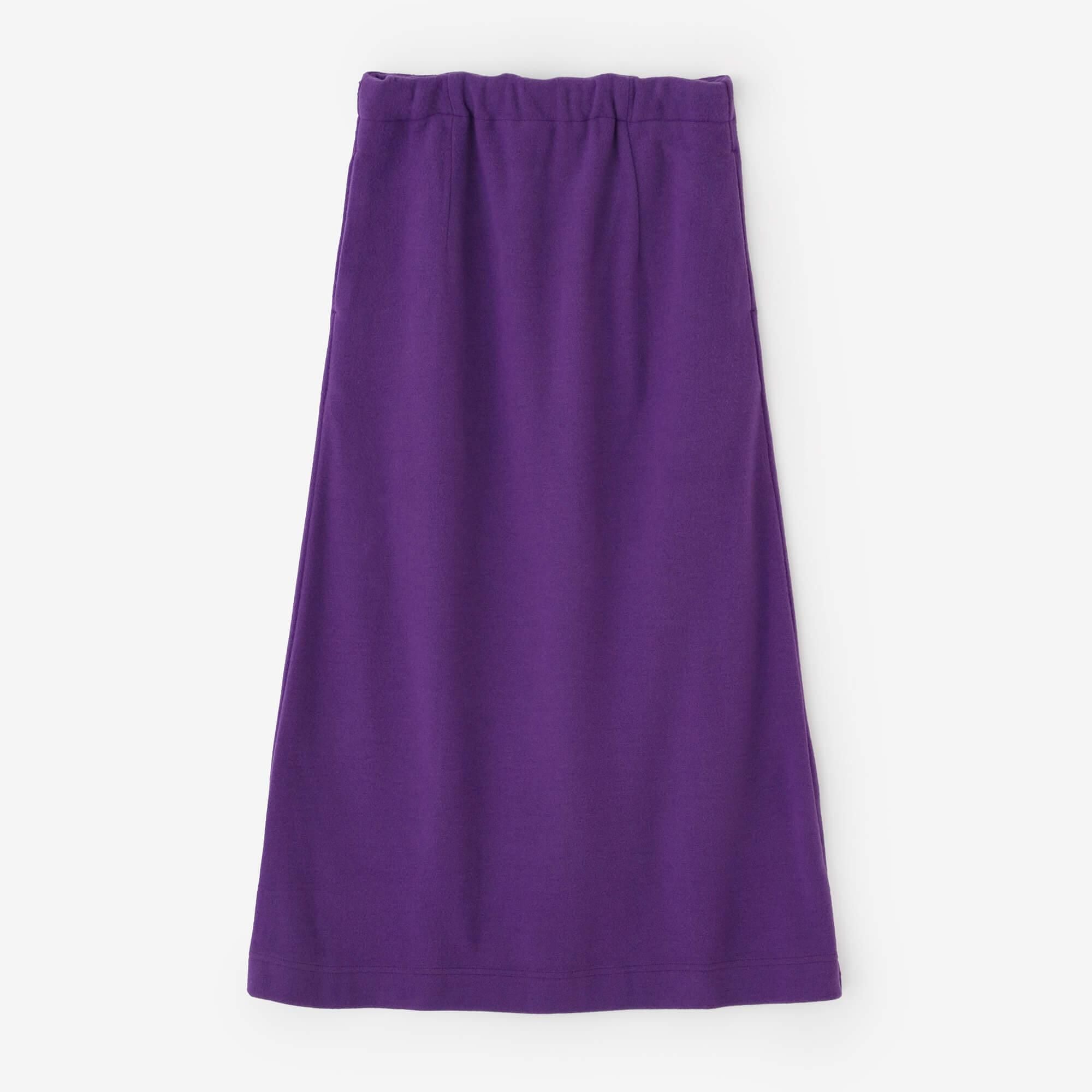【官網先行販售】麥爾登柔滑長裙/江戸紫（*預定12月9日左右發貨）