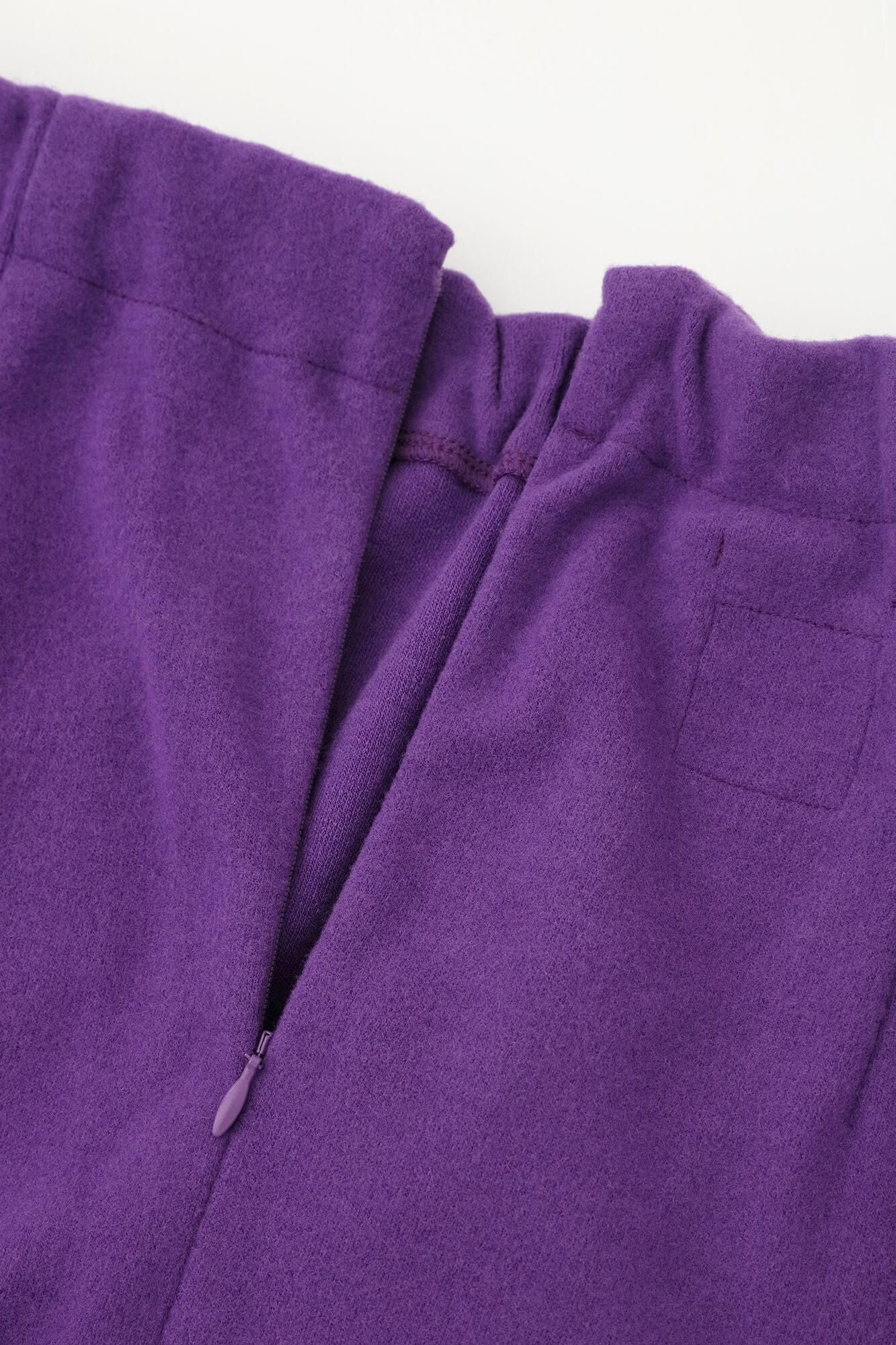 Melton glatter enger Rock/Edomurasaki