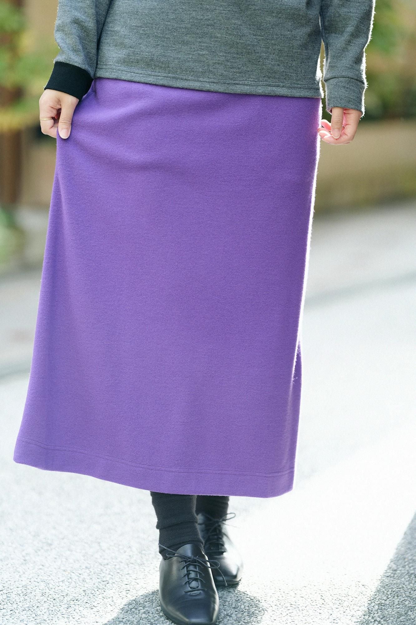 Melton glatter enger Rock/Edomurasaki