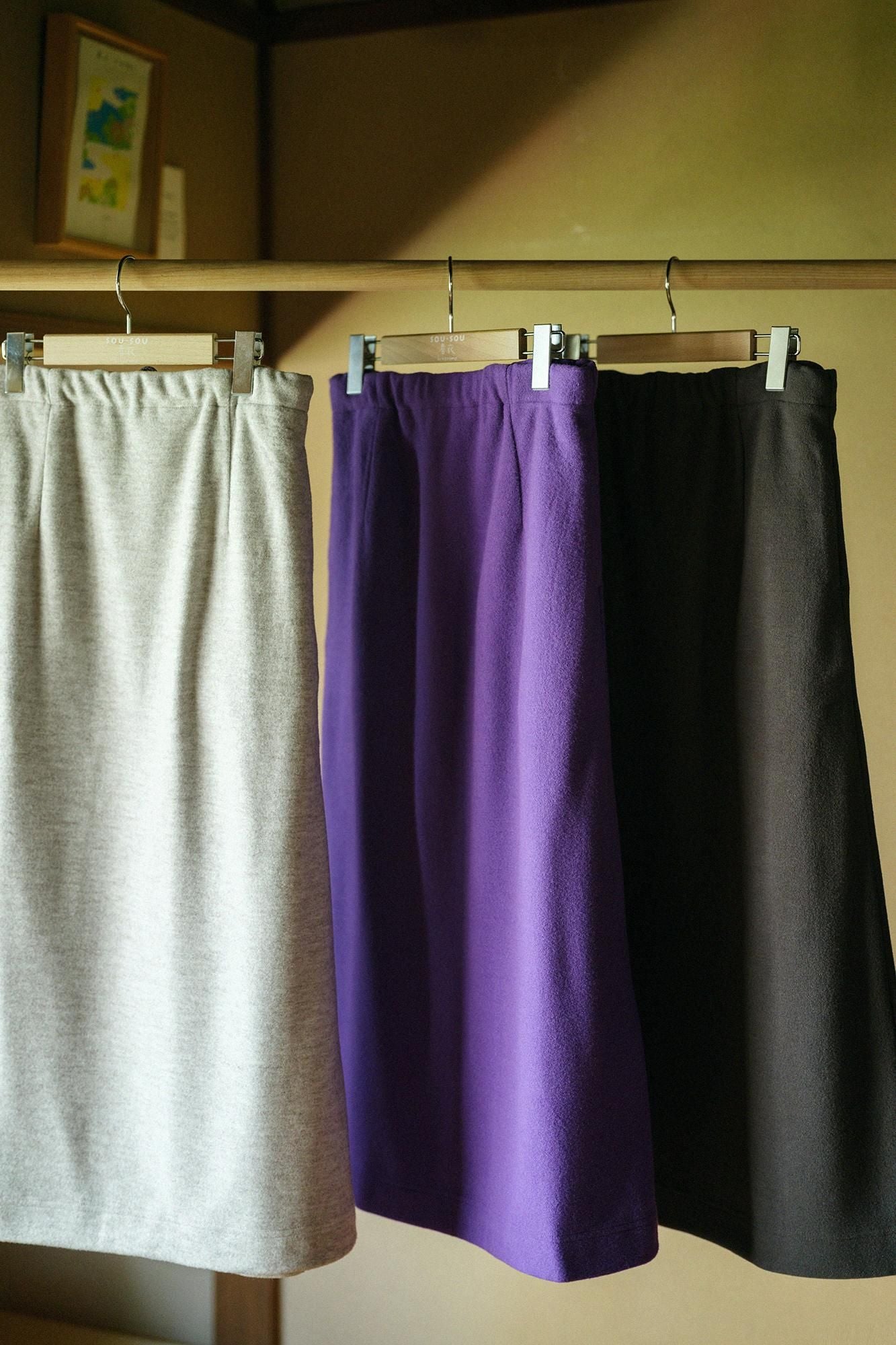 【預購】麥爾登柔滑 長裙／深灰色（※預計於12月9日左右發貨）