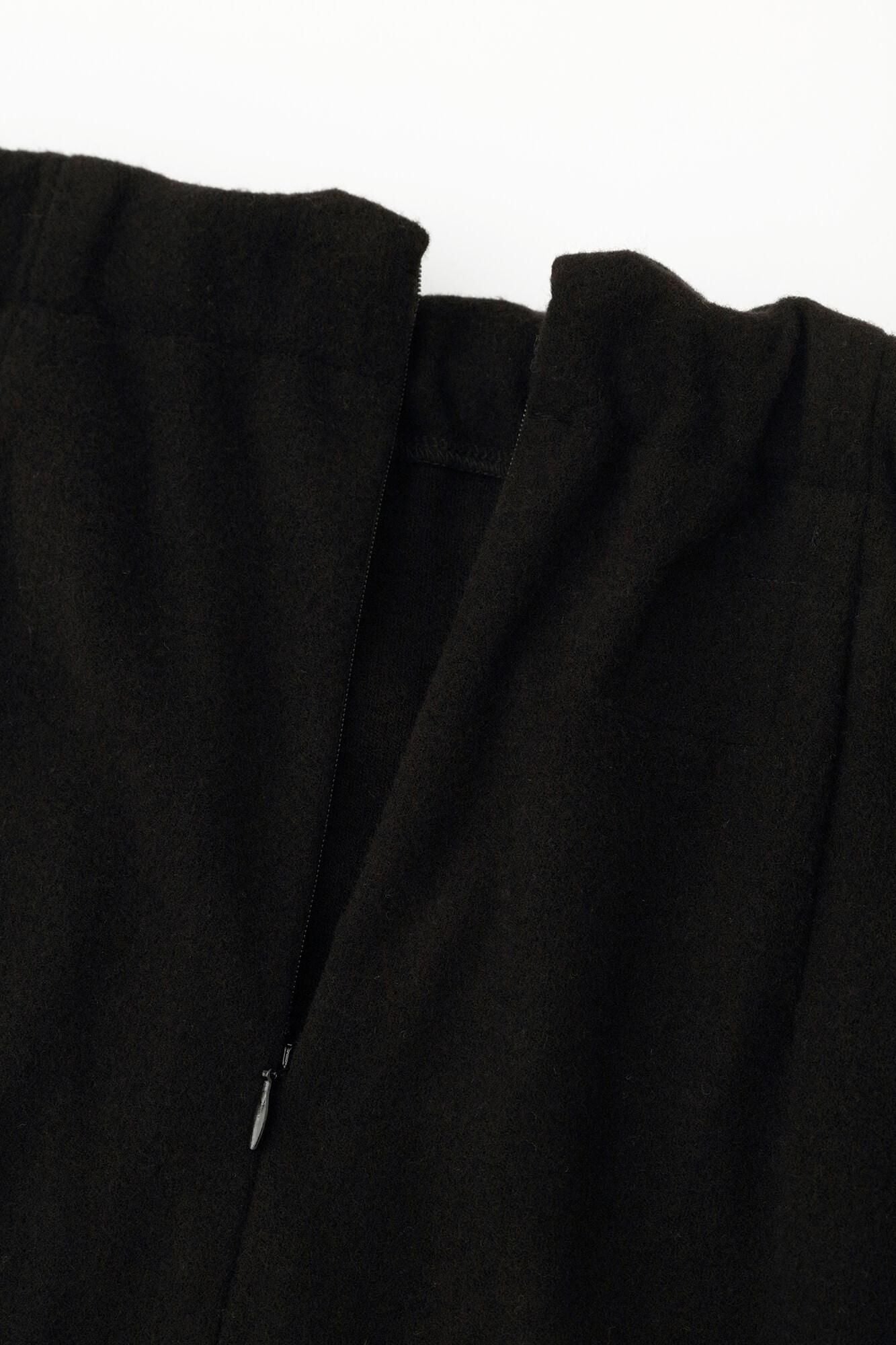 【預購】麥爾登柔滑 長裙／黑色（※預計於12月9日左右發貨）