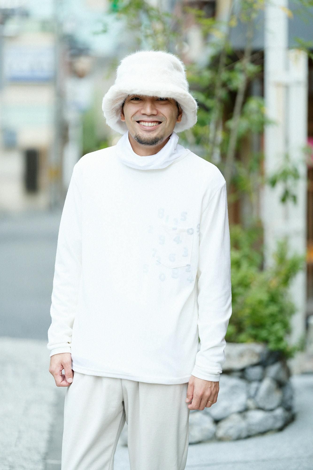 フェイクファー ハット／生白（きじろ）×SO-SU-U昆（こん）