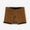 Fausse fourrure réversible couche plus chaud / marron kakichairo) x bleu marine noir (kurokon)