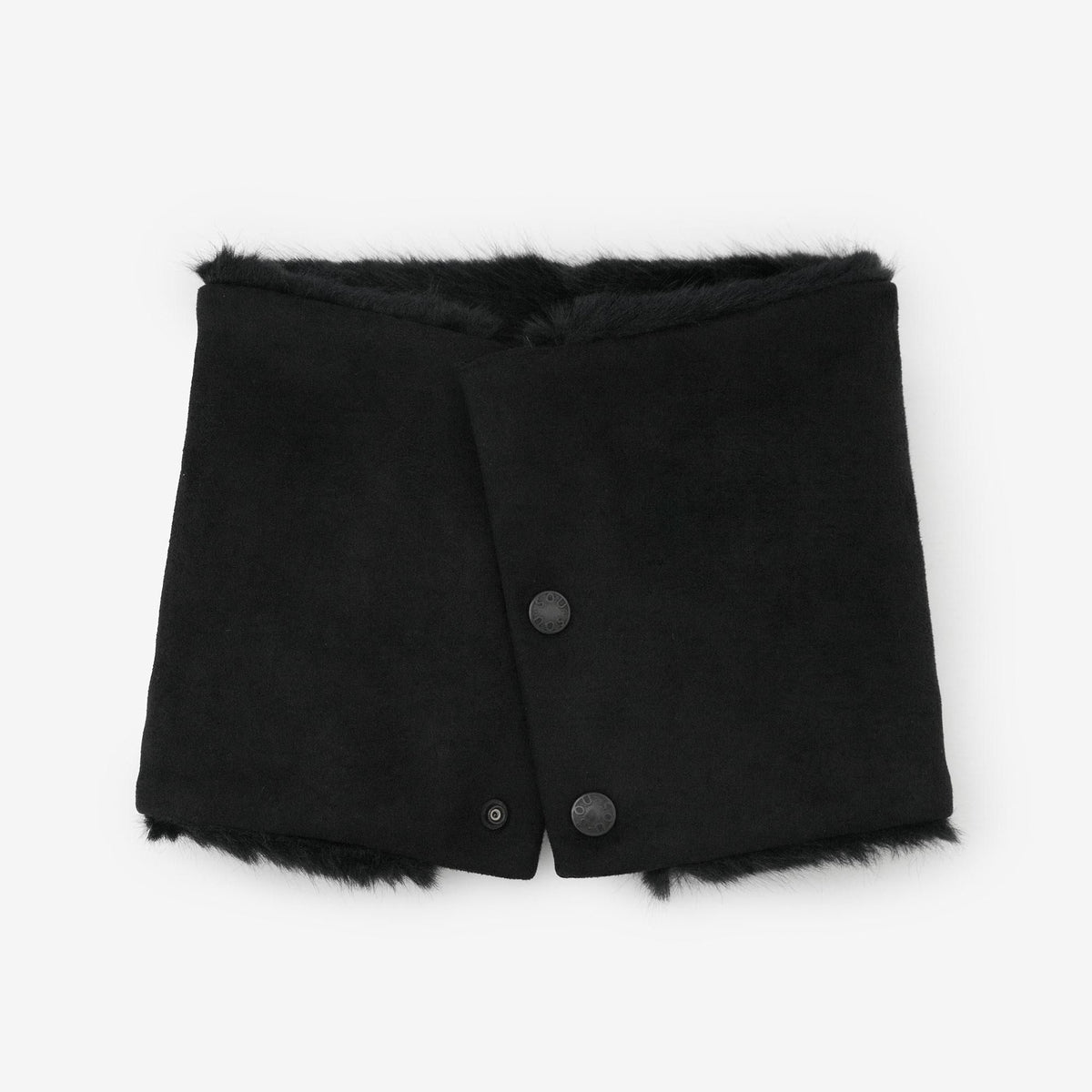 s'yte ヨウジヤマモト ネックウォーマー フェイクファー 黒 s'yte ヨウジヤマモト ネックウォーマー フェイクファー 黒 - メルカリ