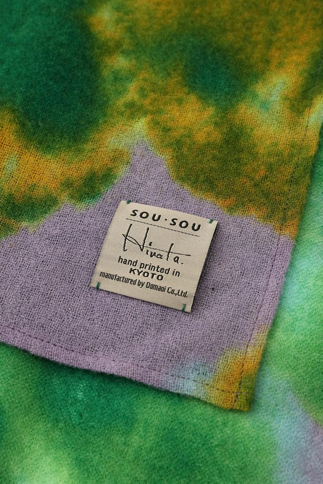 SOU・SOU×Hinata 二十重十四（はたえとおし）／常磐緑（ときわみどり）