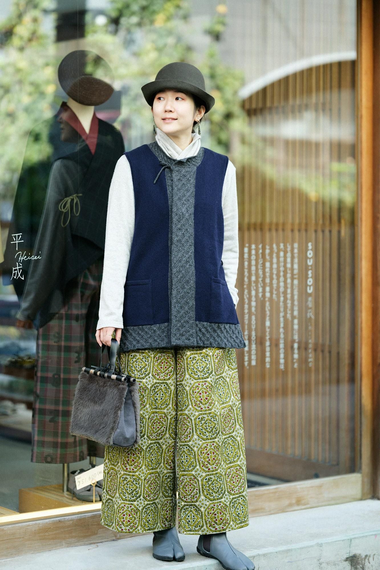 [Réservation] Doublure polaire, Ami peigné, fermeture éclair tour de cou/kinunezu (*Expédition prévue vers le 25 novembre)