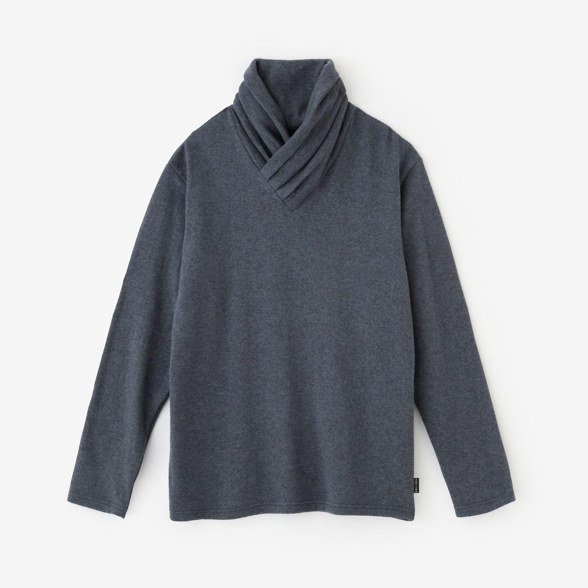 【预订】抓绒内衬、精纺阿美、颈带拉链/蓝棕色（*预计11月25日左右发货）