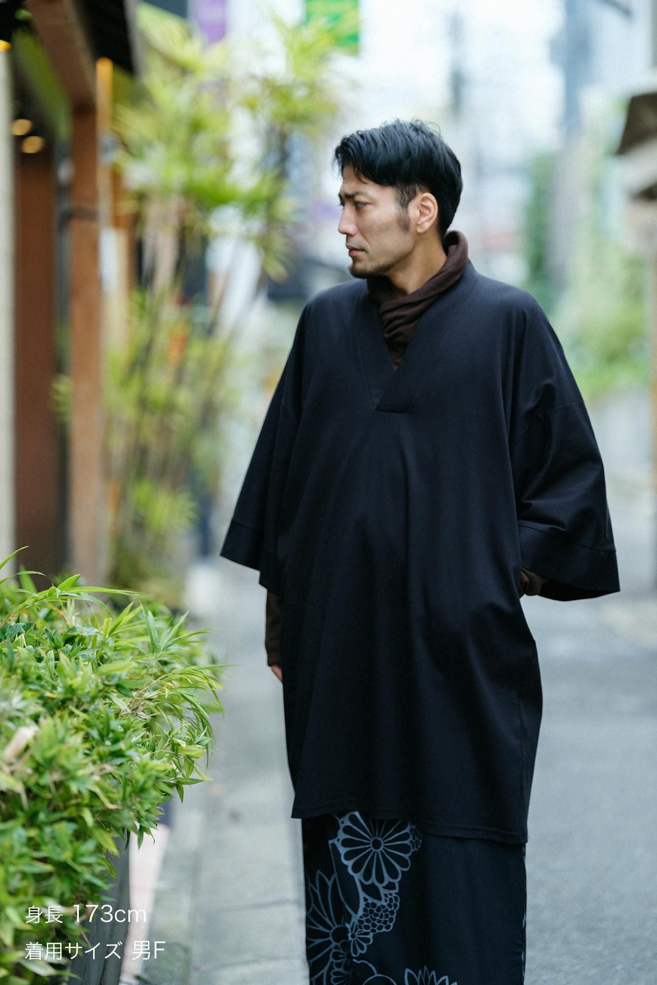 両面編（りょうめんあみ） 長風靡（ながふうび）／濡羽色（ぬればいろ）