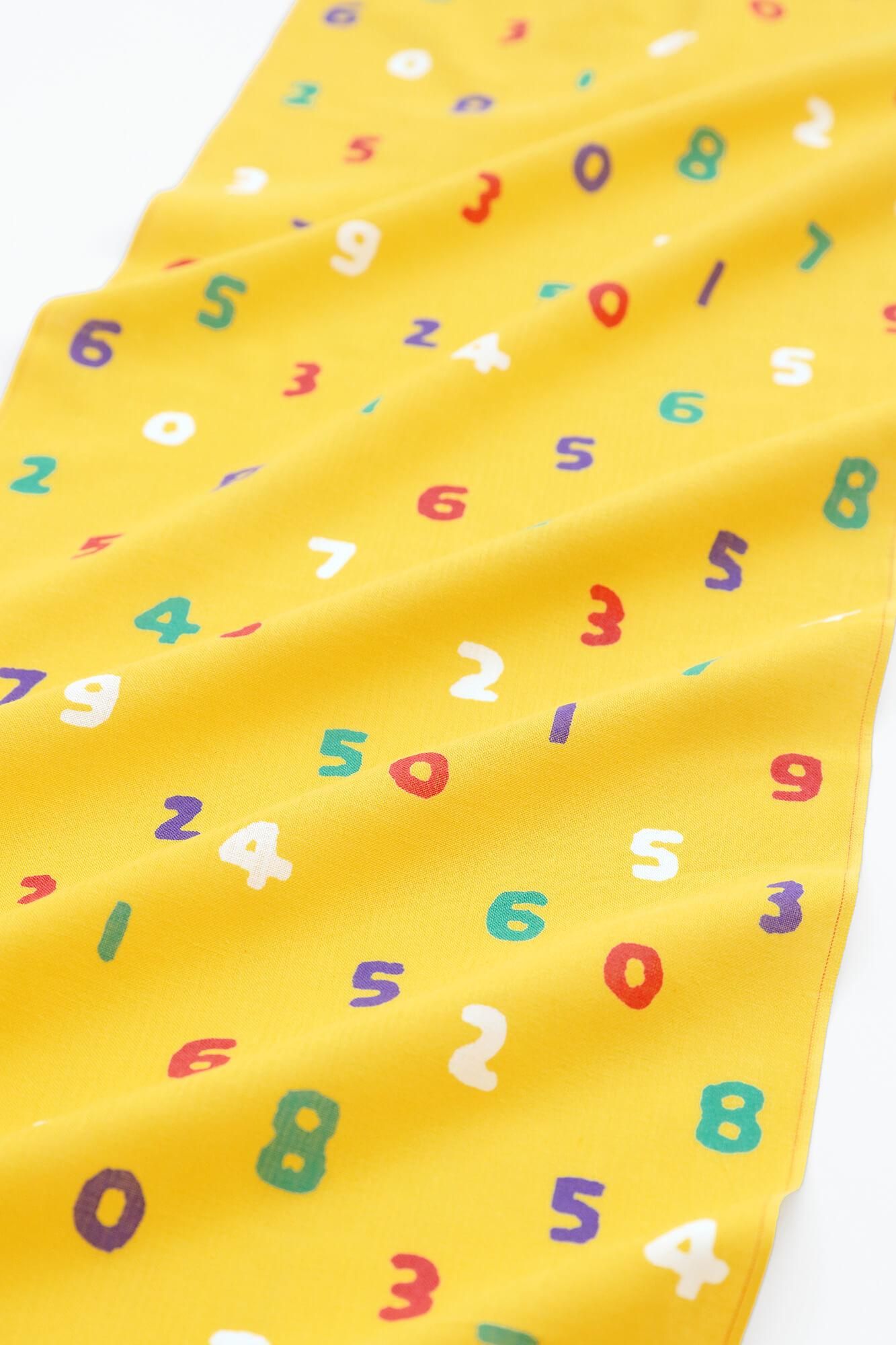 布料剪裁販售 （伊勢木棉 手巾）／SO-SU-U十數五個元素（Gogyo）土壤（Tuchi）<50cm>