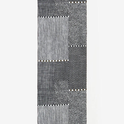Textil nach Gewicht verkauft (Ise Momen tenugui)/Magasane Sumi schwarzes Moos (Sumikuro Nikoke) <50 cm>