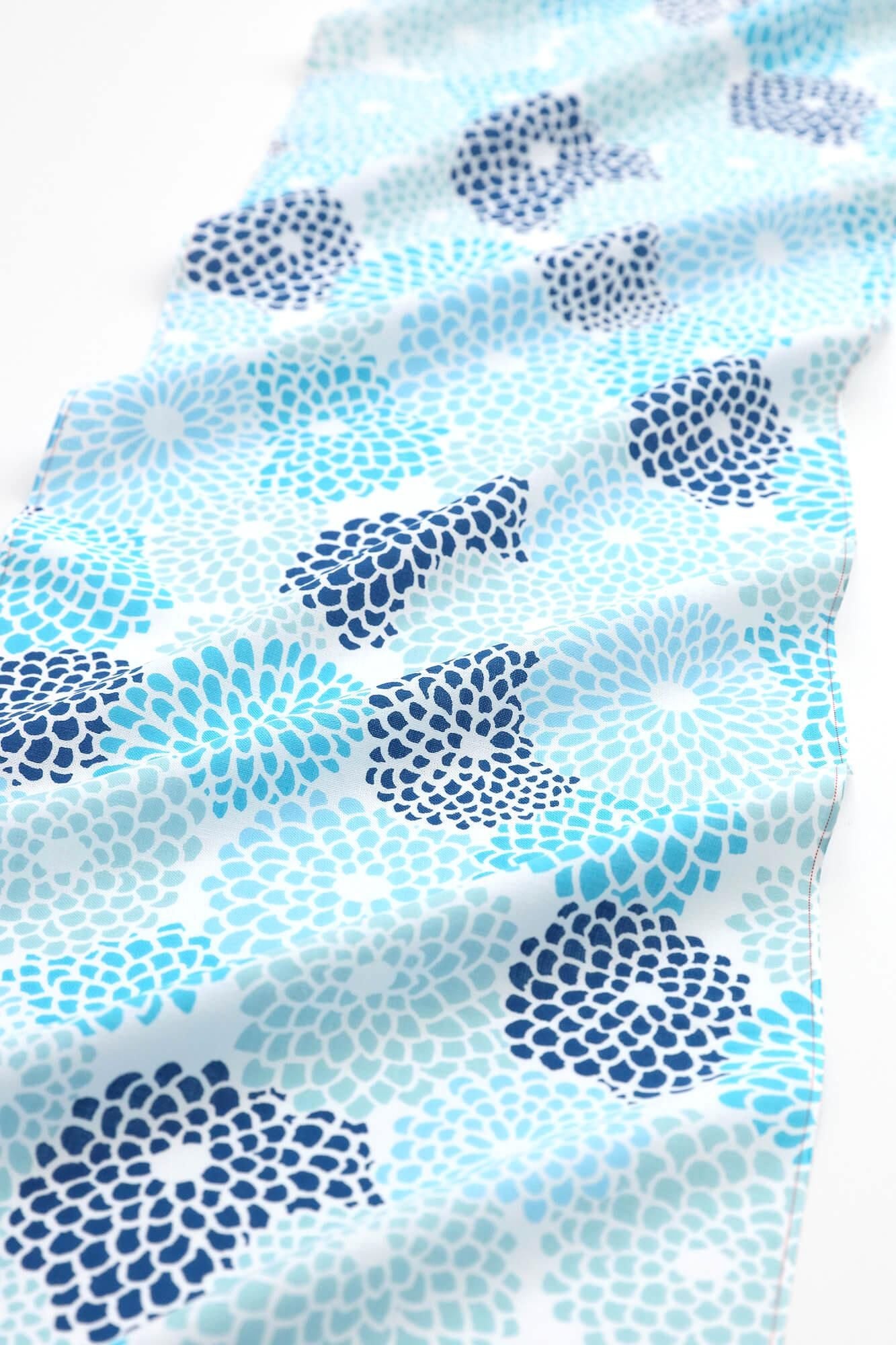 布料剪裁販售 （伊勢木棉 手巾）／全菊 Ryo <50cm>