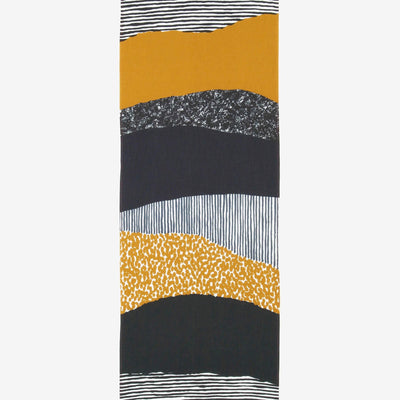 Textilien nach Gewicht verkauft (Ise-Baumwolle Tenugui) / Higashiyama Sanjuroppou Goldenes Feld (Koganetake) <50 cm>