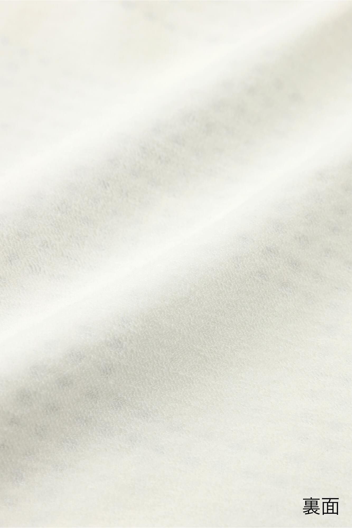 裏毛 窄版細腿褲／影 本白