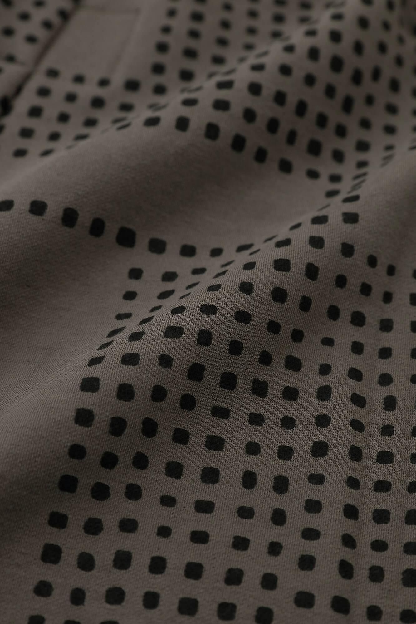 裏毛 窄版細腿褲／影 棕灰色