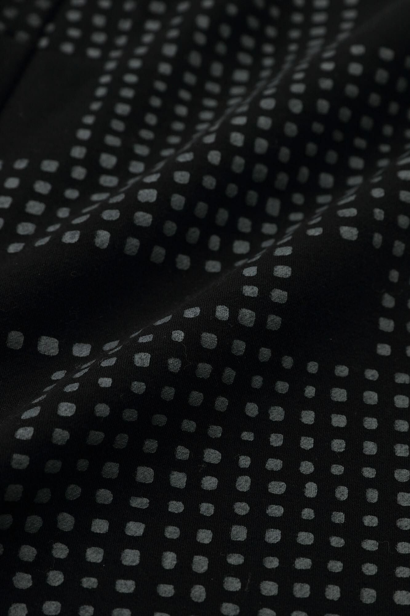 裏毛 窄版細腿褲／影 黑色