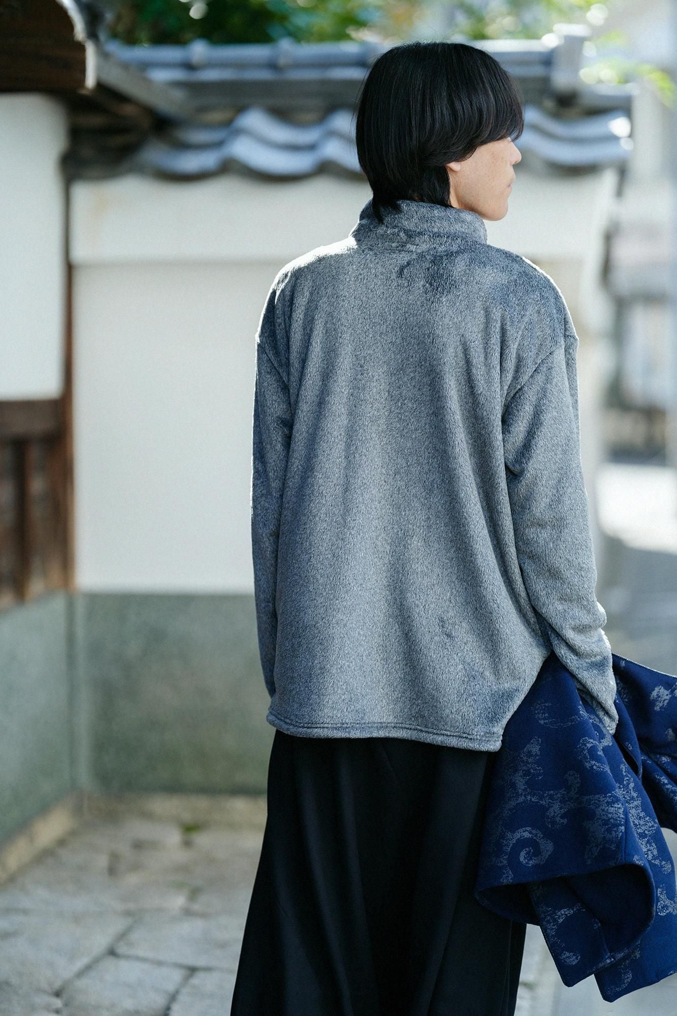 [Nur im Internet verfügbar] Biberboa-Halsband/mattfarbenes Heidekraut (Nibiiromoku)