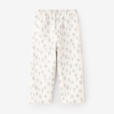 ● Fleece Lining Monpe Pants for Kids / SO-SU-U Kon Pure White