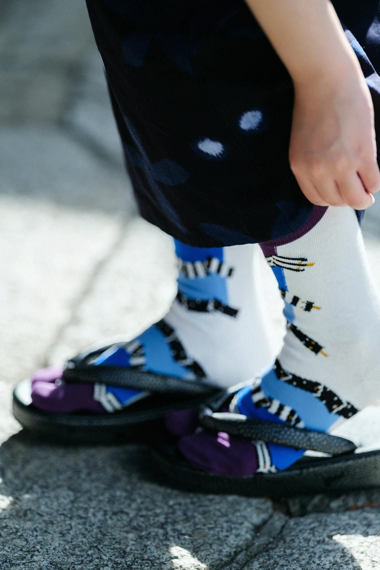 足袋下（普通丈）／干支 巳（み）令和7年【男・女性用】