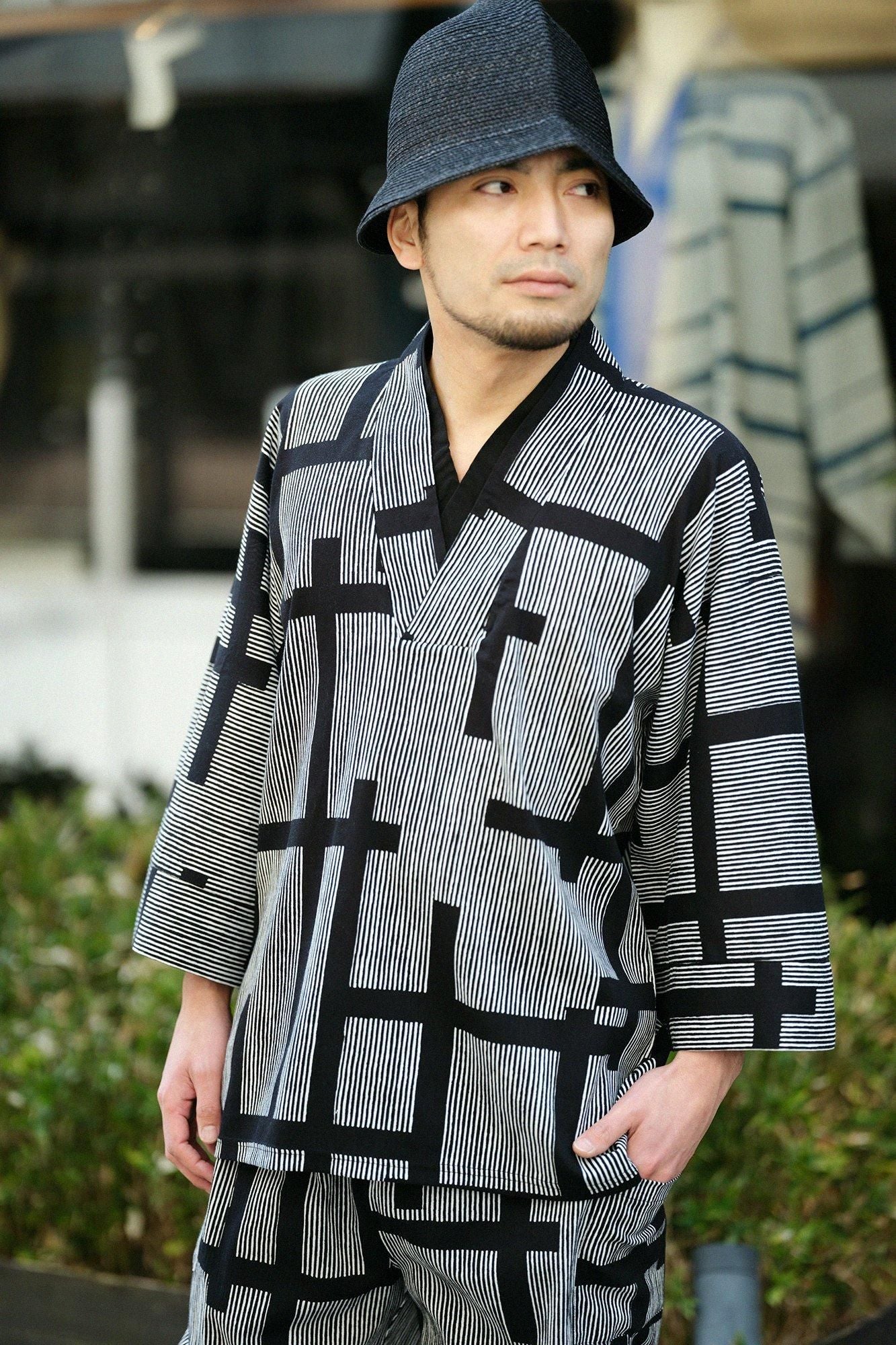 Takashima Chijimi 20/20 Hanerifuubi/Wobble Stripes (Jima) Querstücke