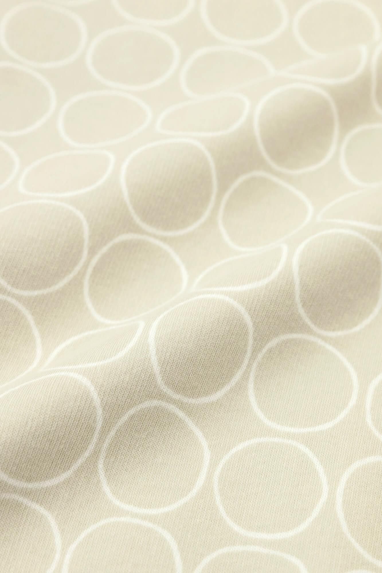 【net limited】Wacoal / Sleep Science Pajama / Circles Greyish White